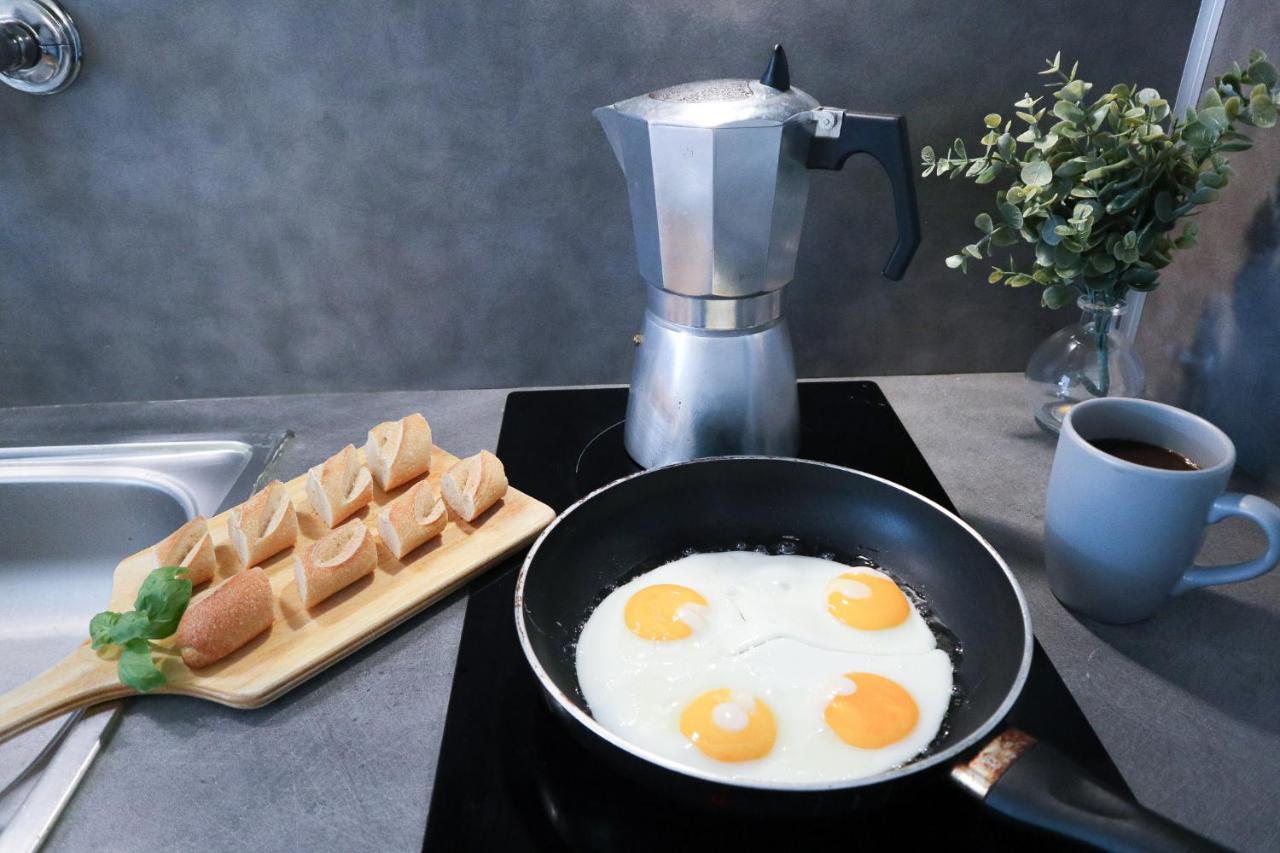 Studio Le Cafe Gourmand - Proche Gare - Coin Tranquille Miluza Zewnętrze zdjęcie