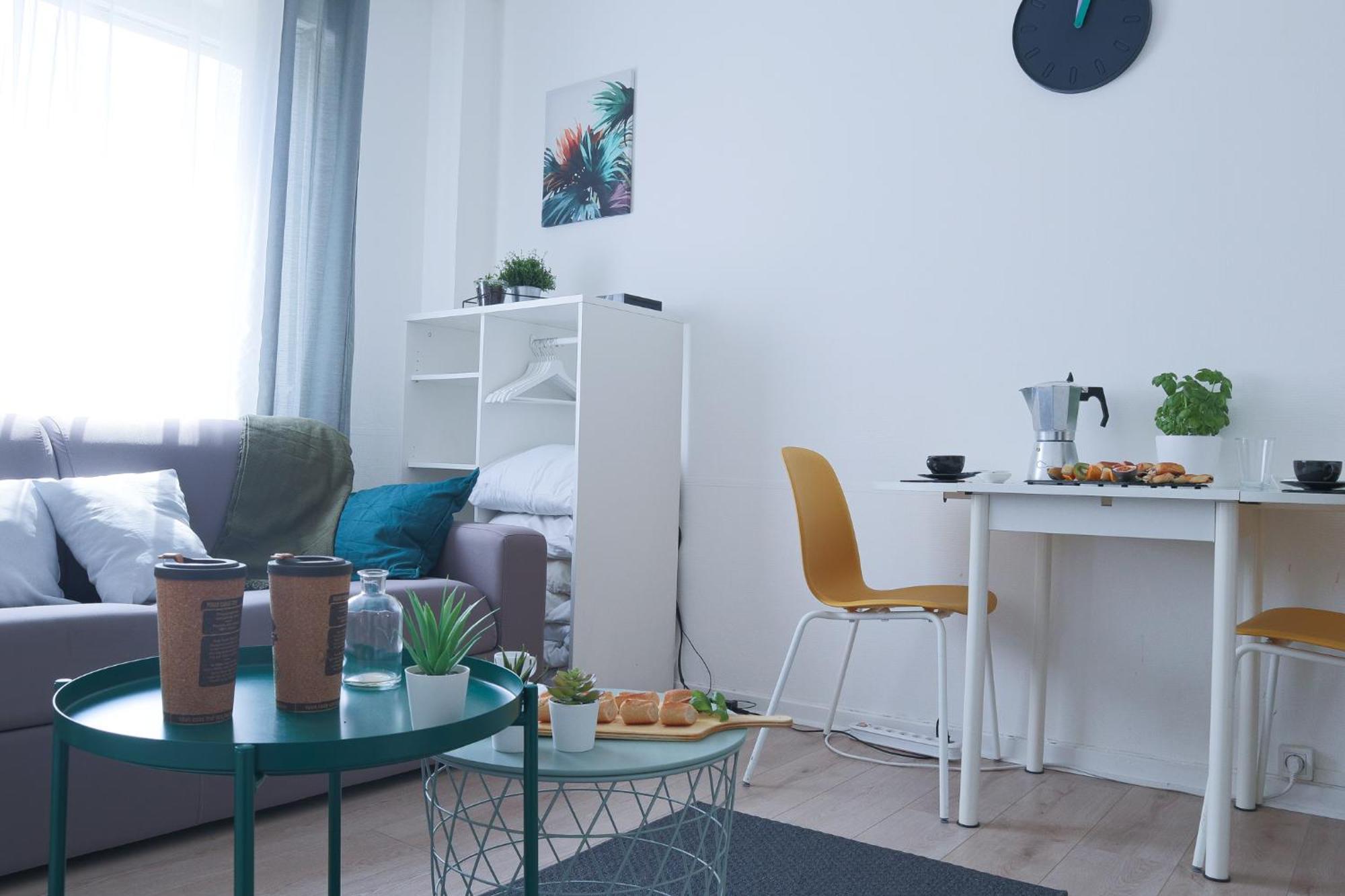 Studio Le Cafe Gourmand - Proche Gare - Coin Tranquille Miluza Zewnętrze zdjęcie